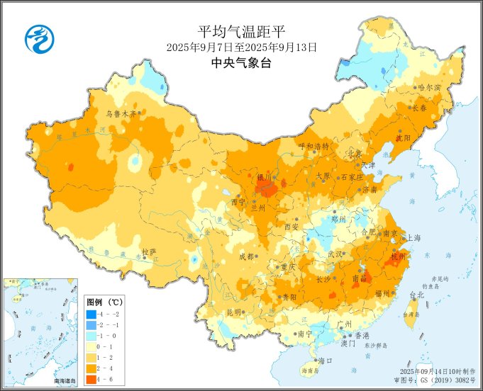 本周华西地区降水偏多 江南持续高温不利于作物生长